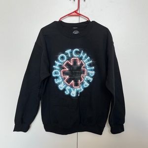 NWOT Red Hot Chili Peppers Band Sweatshirt in Black